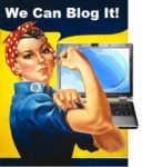 women blogging