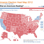 Amazon Election Heat Map 2012