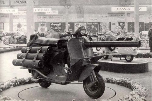 Bazooka Vespa, ca. 1956
