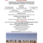 The ISIS Crisis: Panel discussion – Sunday Oct 26
