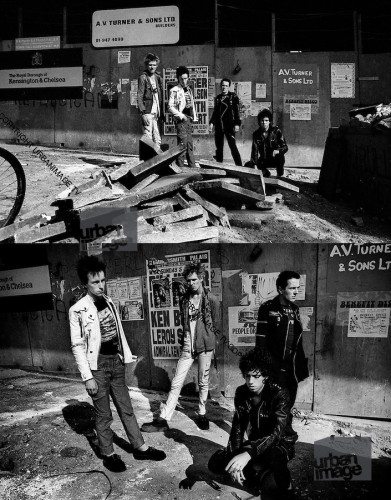 The Clash under the Westway 1977