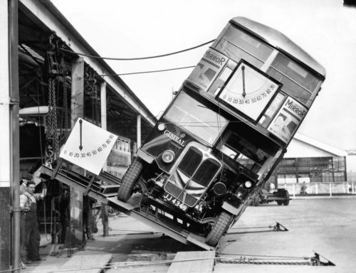 This+is+how+they+prove+London's+Double-decker+buses+are+not+a+tipping+hazard,+1933